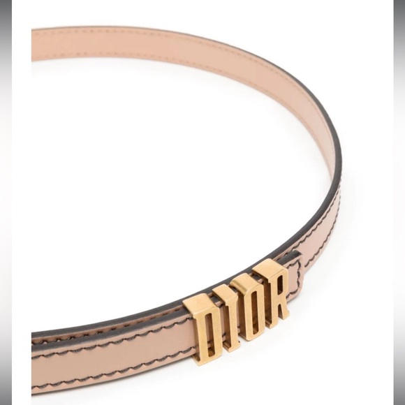 Christian Dior 3D logo buckle leather belt main image 5